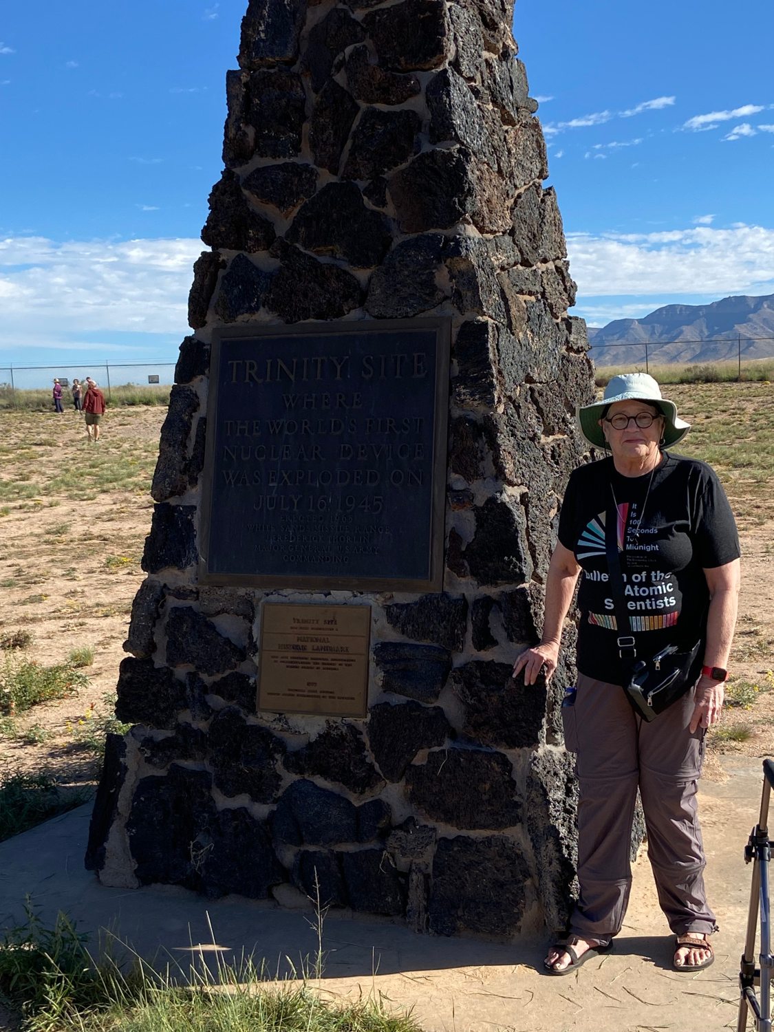 Trinity Site Ground Zero monument