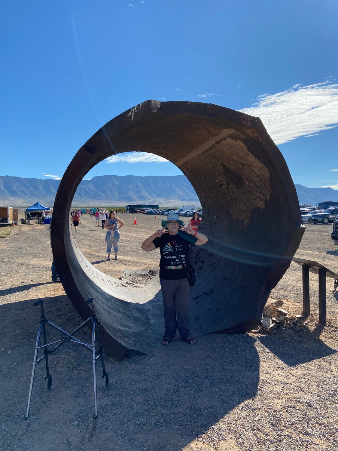 Jumbo containment vessel at Trinity